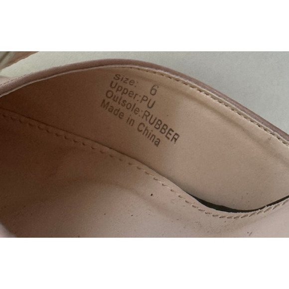 NY&C Black White Pink Strappy Heels Stiletto Slingback Shoes 6 - Picture 9 of 9